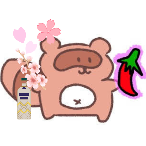 桜コダヌキ