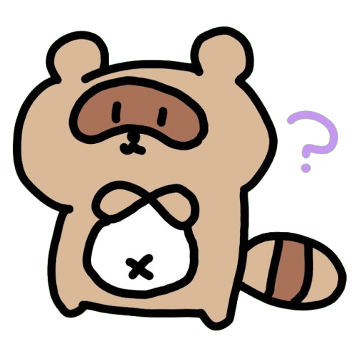 疑問たぬき